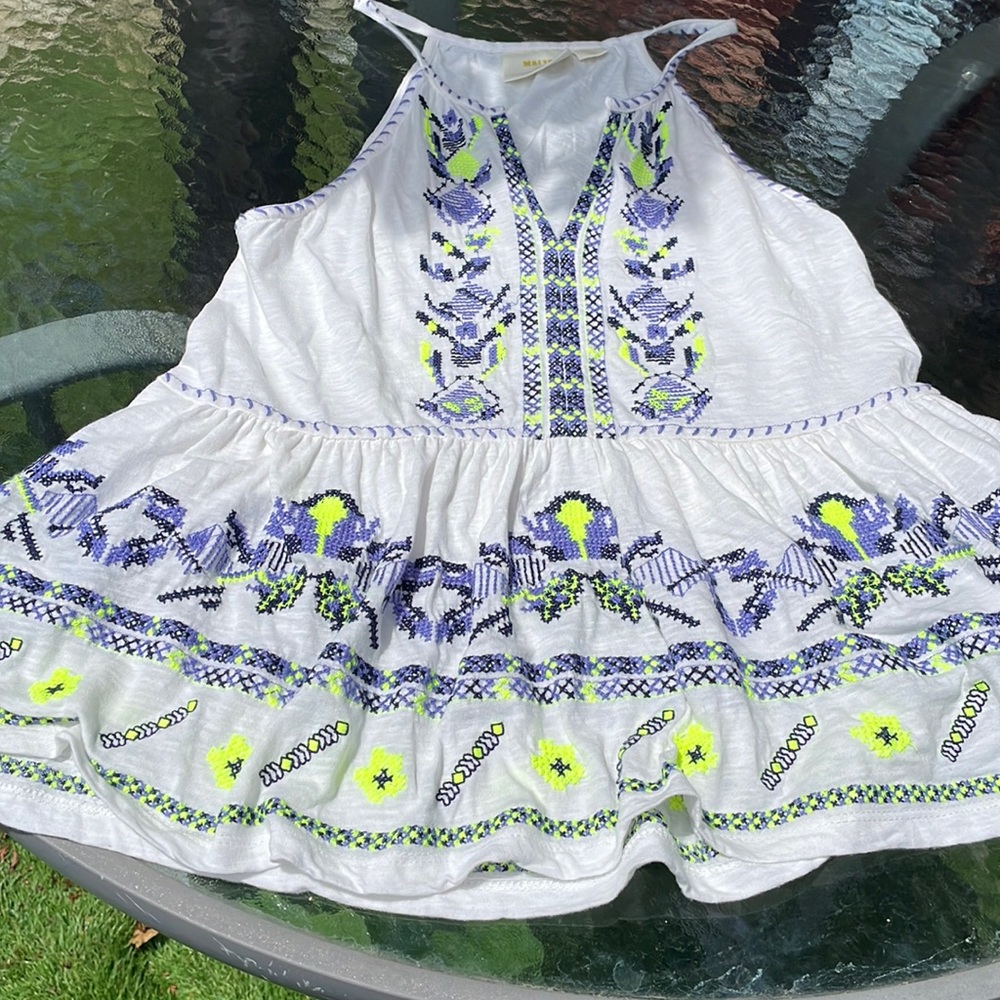 Anthropologie embroiled top